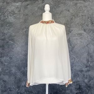 White long sleeve shirt